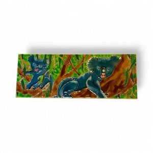 En Vogue Vibrant Koala Ceramic Art Tile 6 X 16 - excellent condition